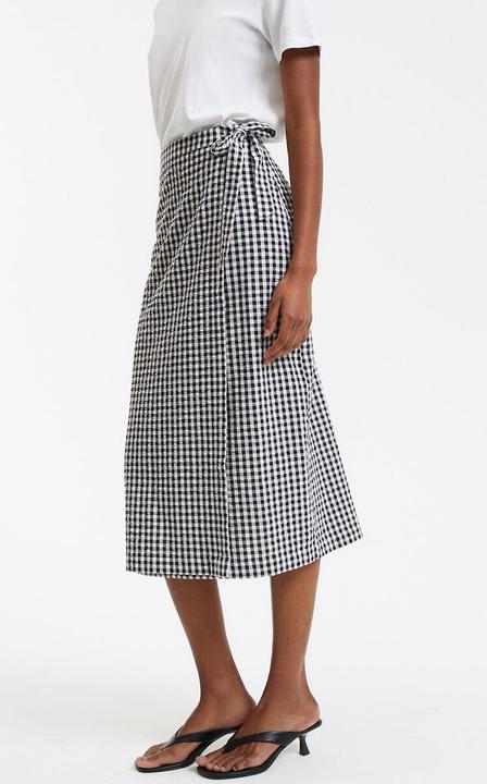 Produktbild La Redoute Collections Gerader Midi-Wickelrock (40)