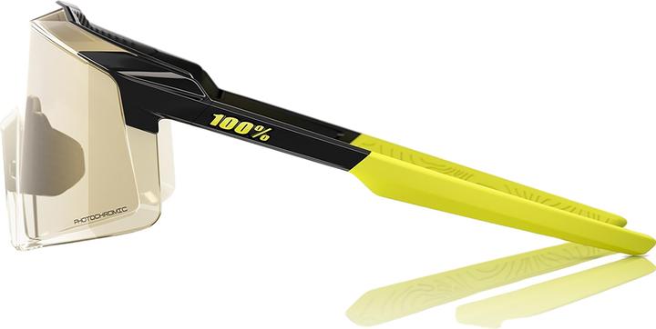 Image du produit 100% Aerocraft - Gloss Metallic Black - Photochromic Lens (noir métallique brillant, Photochromique)