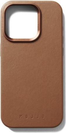 Actual product image Mujjo Full Leather, iPhone 15 Pro - Case, Tan (Apple iPhone 15 Pro)