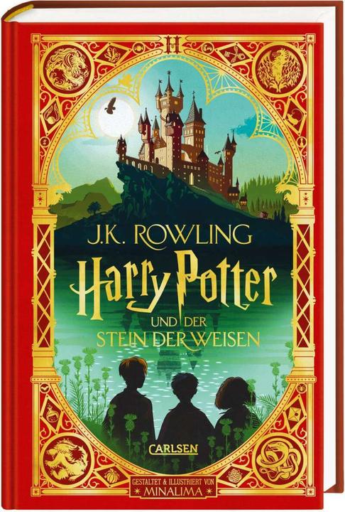 Produktbild Harry Potter und der Stein der Weisen: MinaLima-Ausgabe (Harry Potter 1) (Deutsch, J.K. Rowling, MinaLima, 2021)