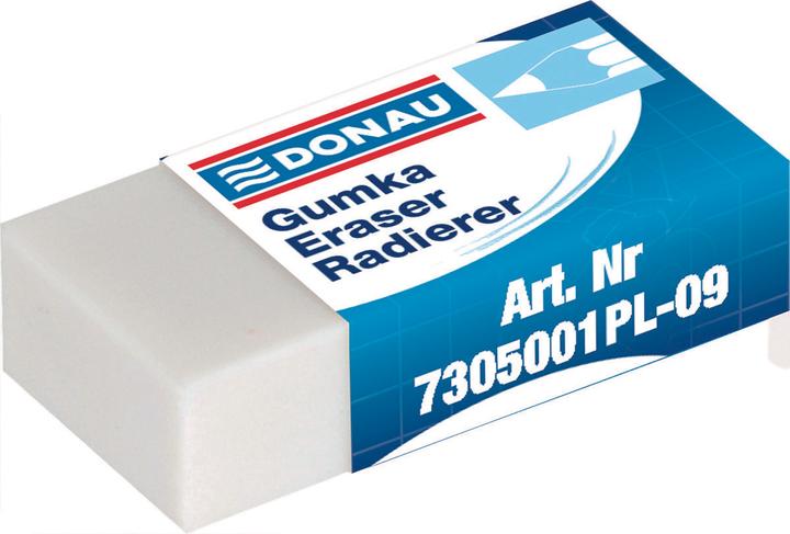 Donau Universal eraser, 41x21x11mm, white