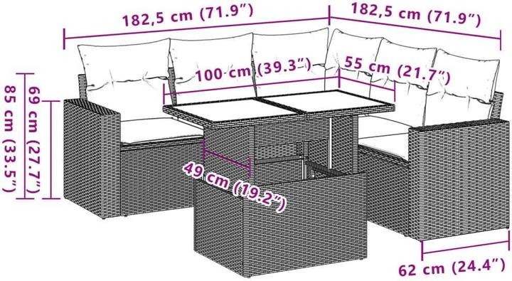 Produktbild vidaXL Garrett