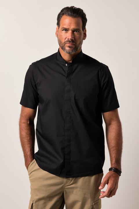 Immagine prodotto JP1880 Koch-Hemd, Halbarm, Stehkragen, Druckknöpfe, Boxy Fit (XXL)