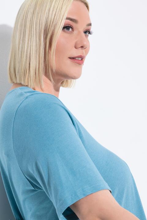 Actual product image Ulla Popken Essential Front Pleat Tee (42, 44)