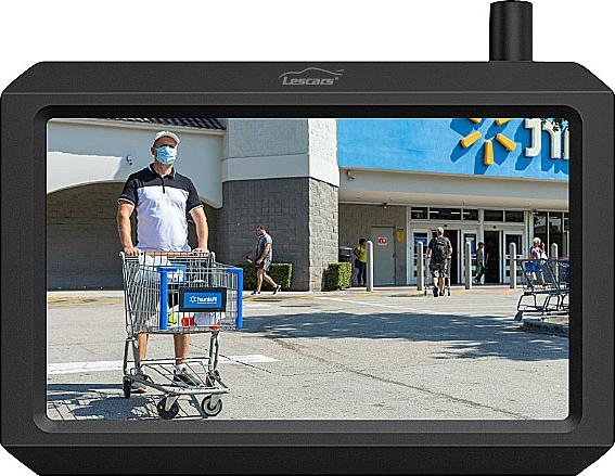 Image du produit Lescars Caméra de recul solaire sans fil