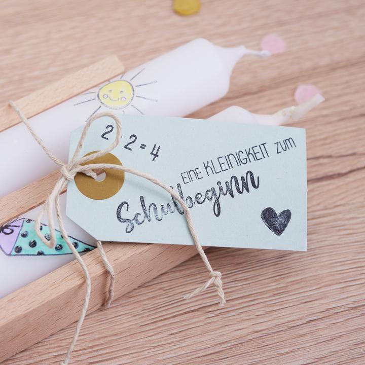 Image du produit VBS Set d'étiquettes cadeau pastel, 24 pcs. (25x)