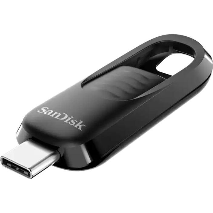SanDisk Ultra Slider (128 GB, USB-C), USB Stick, Schwarz