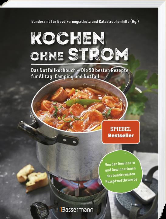 Image du produit Kochen ohne Strom - Das Notfallkochbuch - Die 50 besten Rezepte für Alltag, Camping und Notf (Allemand, Office fédéral de la protection de la population, 2021)