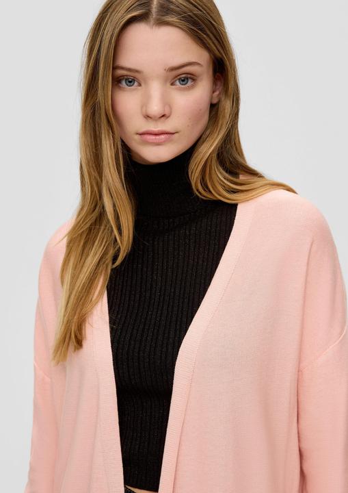 Actual product image s.Oliver Strickjacke Strickjacke mit Rippblende (XXL)