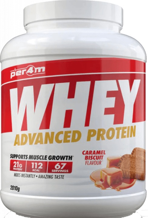 Image du produit Per4m Protéine Whey avancée (Biscuit au caramel, 1 pcs, 2010 g)
