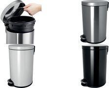 Actual product image Helit Pedal bin SILENT 20L white (20 l)