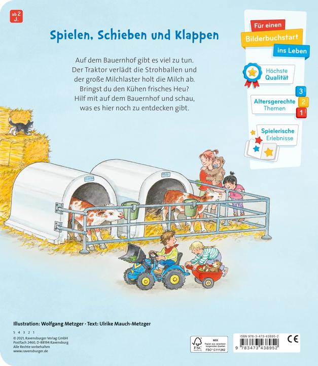 Produktbild Ravensburger Aufladen - Abfahren: Auf dem Bauernhof (Deutsch)