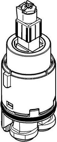 Actual product image Grohe 28mm ceramic cartridge (46580000)