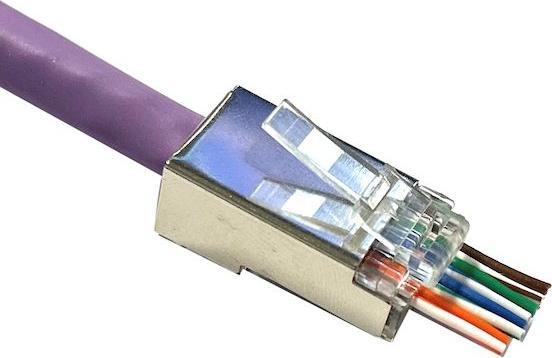 Produktbild MicroConnect Modular EZ Plug RJ45 8P8C CAT6 (F/UTP, CAT6)