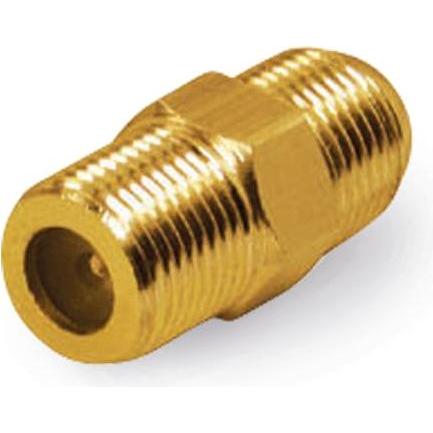 Eneroid F-Adapter, Kupplung/Kupplung, vergoldet, Audio Adapter, Gold