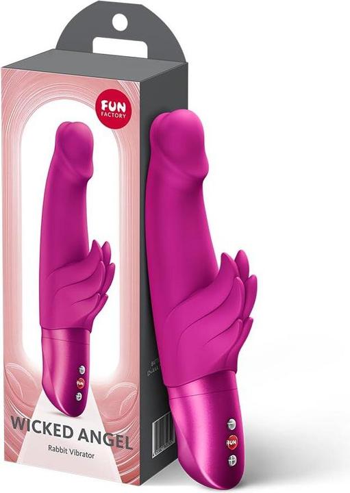 Actual product image Fun Factory - Wicked Angel Rabbit Vibrator Magenta