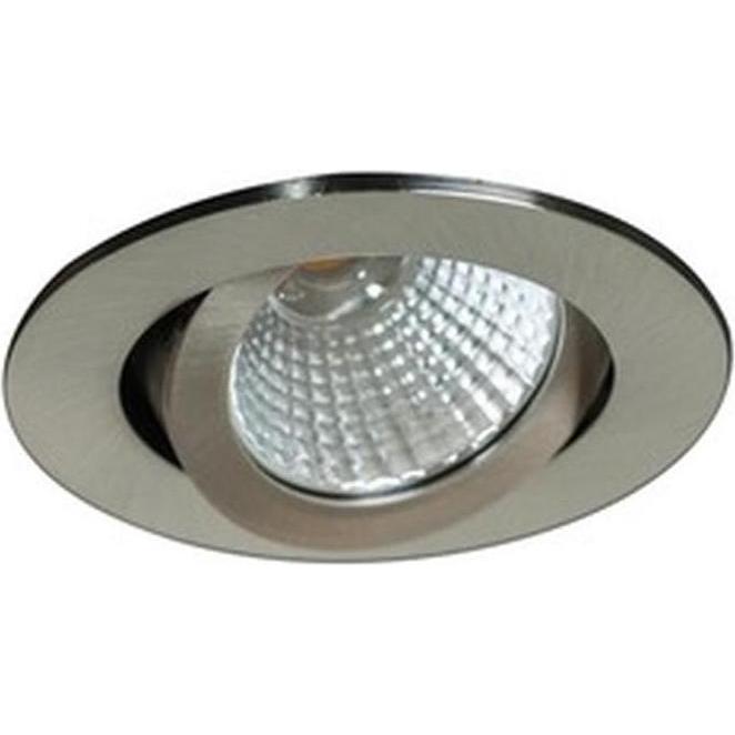 Brumberg, Wandleuchte + Deckenleuchte, Leuchten LED-Einbaustrahler 32025153 3000K Nickel-mt Downlight/Strahler/Flutlicht...