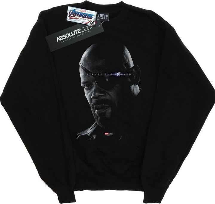 Immagine prodotto Felpa Donna/Ladies Avengers Endgame Avenge The Fallen Nick Fury (M)