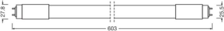 Produktbild Ledvance LED-Tube (G13, 8 W, 900 lm, 1 x, F)