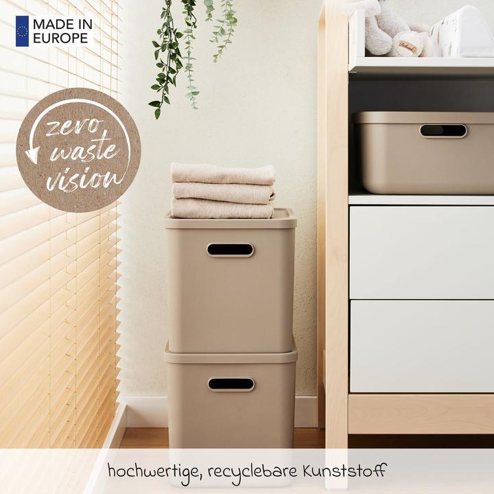 Produktbild Rotho Babydesign Spielzeugbox KAYO L Cappuccino