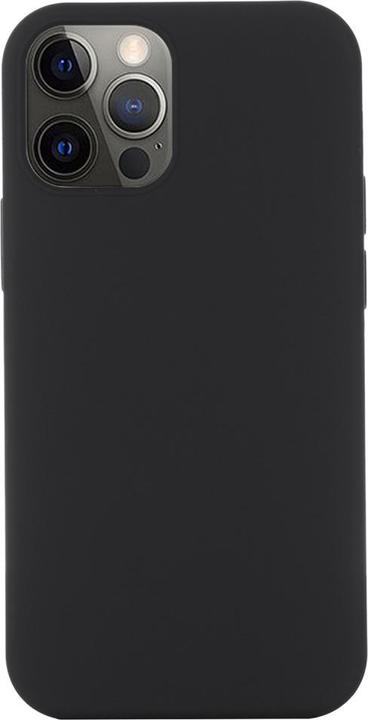 Produktbild Apfelkiste iPhone 15 Pro MagSafe Silikon Case Hülle, Schwarz (Apple iPhone 15 Pro)