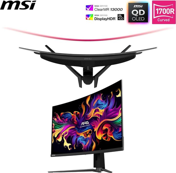 Produktbild MSI MPG 321CURX QD-OLED (3840 x 2160 Pixel, 31.50")