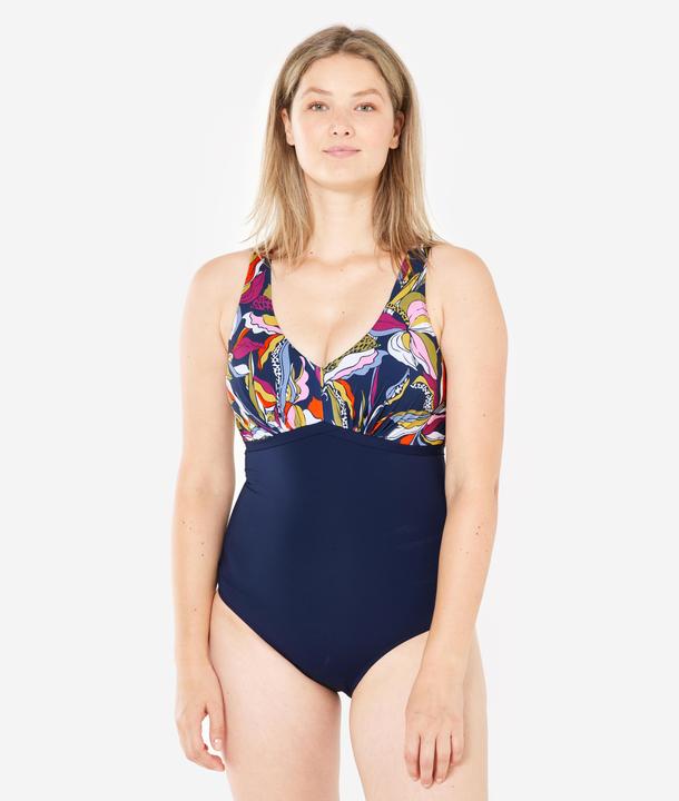 Actual product image Nabaiji Badeanzug Damen Aquafitness - Rosy Yvo blau (40, 42)