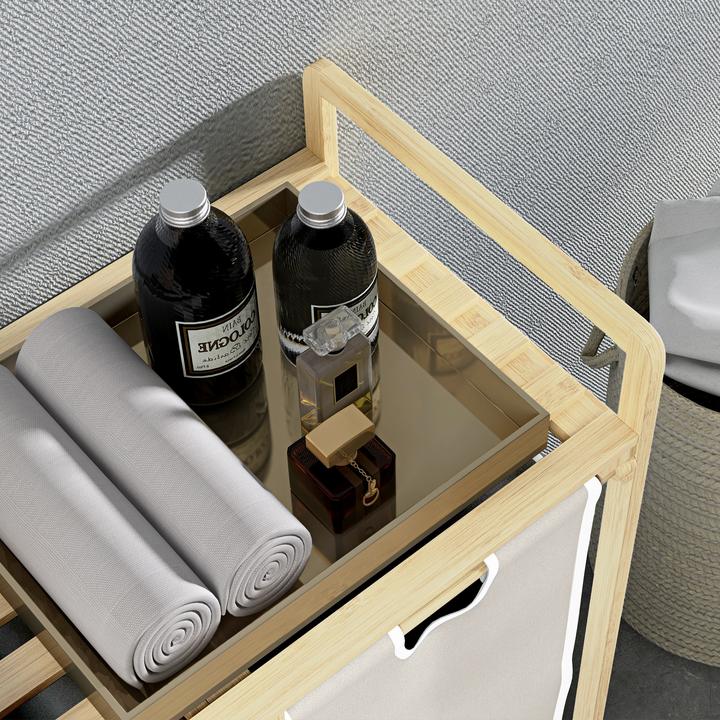 Actual product image Homcom Laundry basket