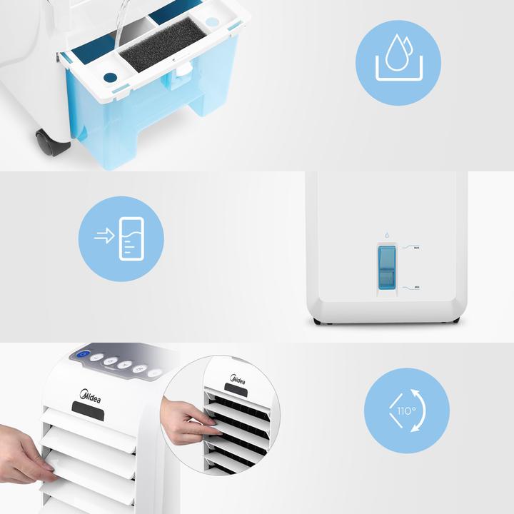 Actual product image Midea AC100-16BR
