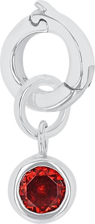 Immagine prodotto Amor Ciondoli da donna, argento 925, zirconi sintetici. | Gennaio (Argento 925)