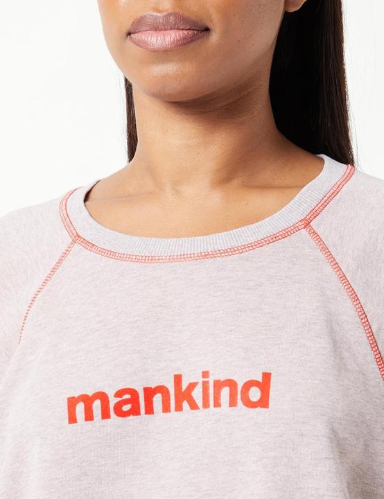 Produktbild 7 For All Mankind Maglietta in Cotone Floccato Rosa Tè (L)