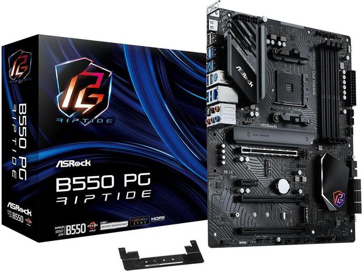 Image du produit AsRock B550 PG Riptide (AM4, AMD B550, ATX)