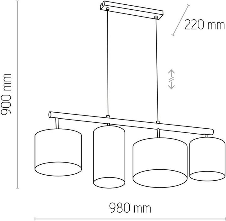Actual product image famlights Jana (E27)