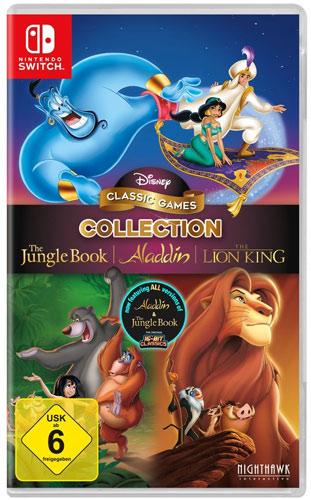 Image du produit Nighthawk Interactive Disney Classic Collection #2 SWITCH NOUVEAU Aladdin, Le Roi Lion, Le Livre de la Jungle (Switch, DE)