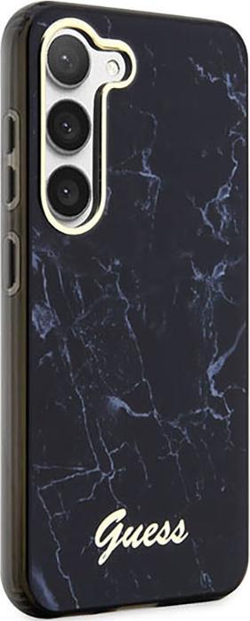 Produktbild Guess GUHCS23SPCUMAK S23 S911 black/black hardcase Marble (Samsung Galaxy S23)
