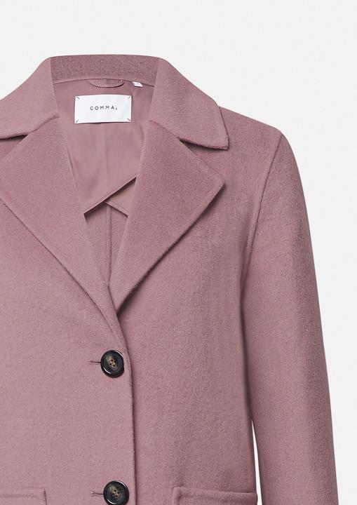 Actual product image Comma Outdoor-Mantel Langer Doubleface-Mantel mit aufgesetzten Taschen