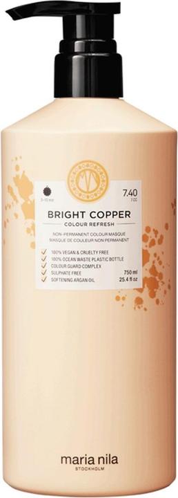 Maria Nila Colour Refresh Bright Copper 7.40 750ml (7.40 Bright Copper)
