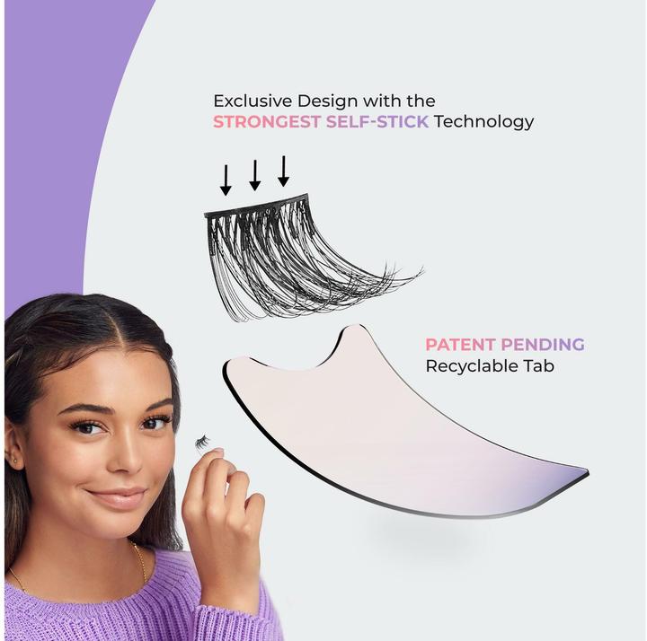 Image du produit KISS Impress Press On Falsies 02 False Eyelashes (Cils artificiels)