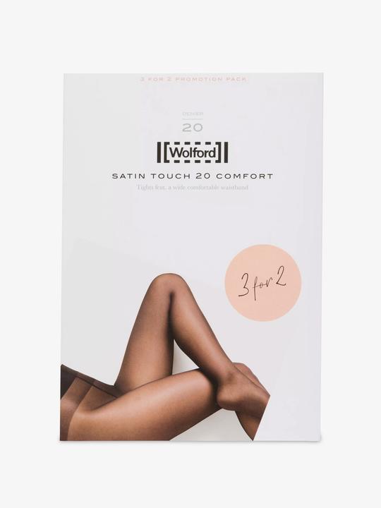 Immagine prodotto Wolford Collant 3 per 2 "Satin Touch (20 DEN, 40, L)