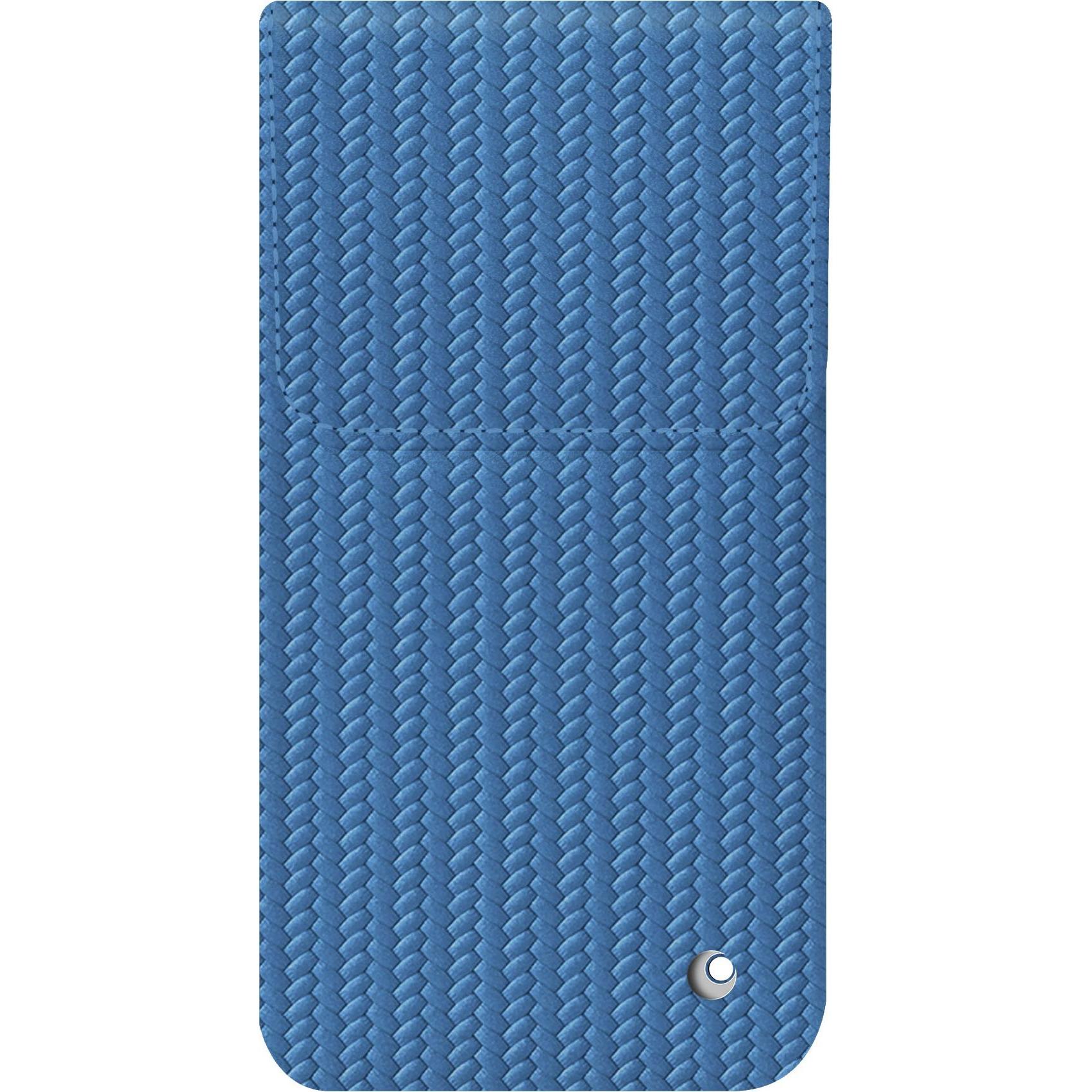 Noreve Lederschutzhülle (Apple iPhone 16 Pro), Smartphone Hülle, Blau
