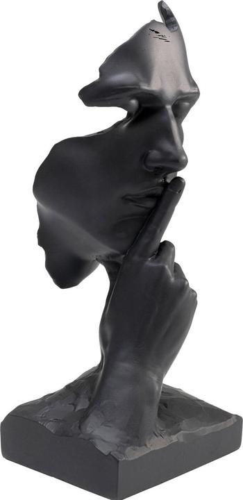Actual product image Kare Design Deco Object Quiet Face black 31