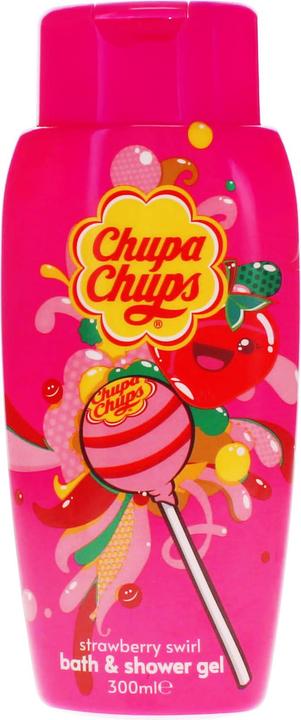 Produktbild Chupa Chups Bath & Shower Gel Strawberryswirl Tuttifrutti Coolcola 300ml (300 ml)