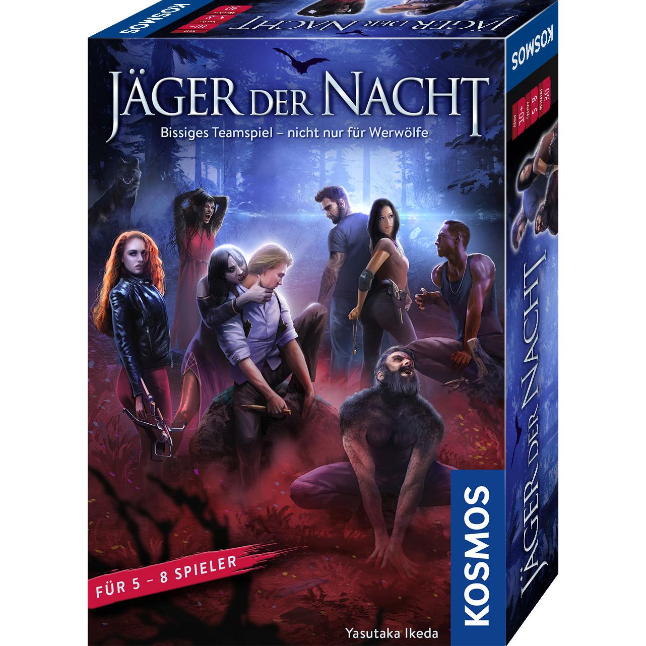 Kosmos Jäger der Nacht Bissiges Teamspiel - nicht nur für Werwölfe (Deutsch) (34936462)