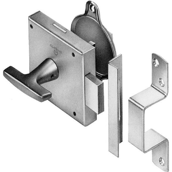 Schänis WC-Türriegel aufgesetzt 2203 (2203.445.002.80)