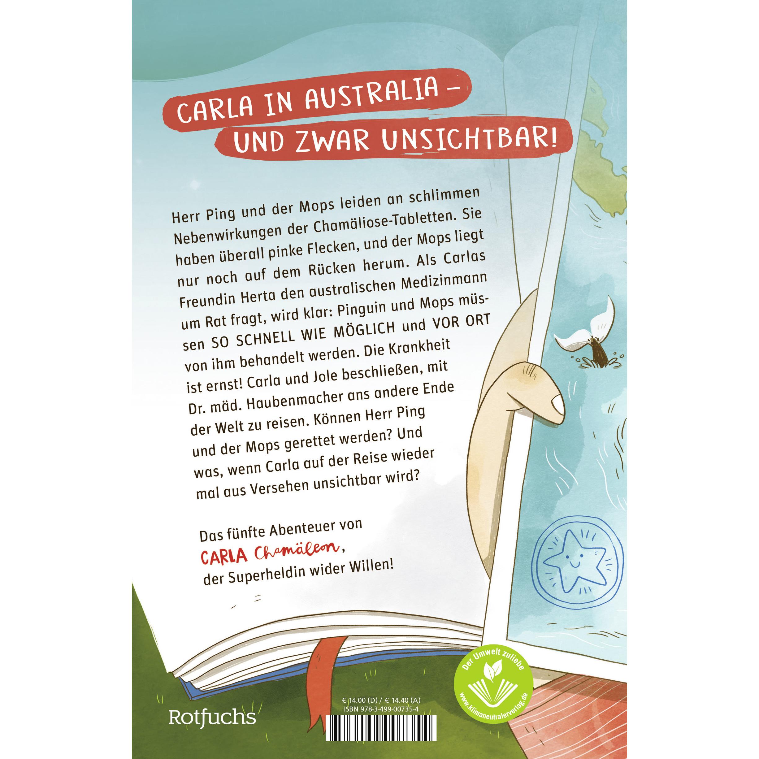 Thumbnail - Carla Chamäleon: Reisefieber, Kinderbücher von Franziska Gehm
