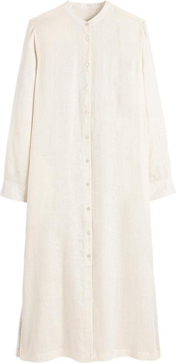 Actual product image La Redoute Collections Linen Long Sleeve Maxi Dress (42)