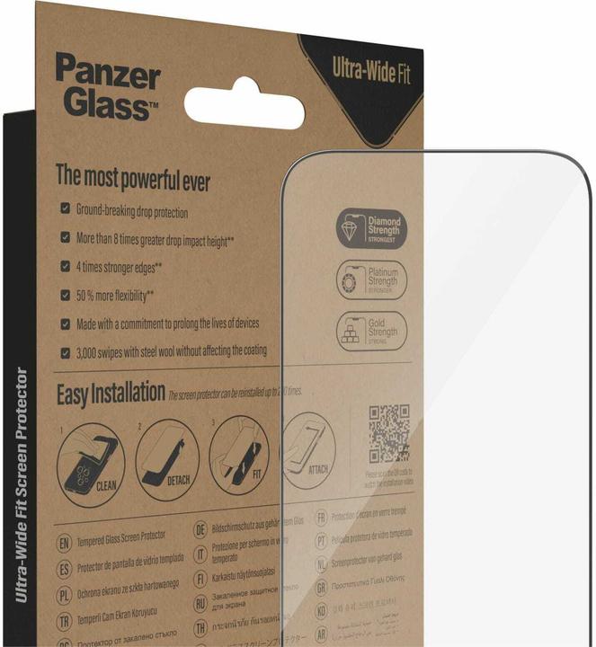 Produktbild PanzerGlass Ultra-Wide Fit (1 Stück, Apple iPhone 14 Pro)