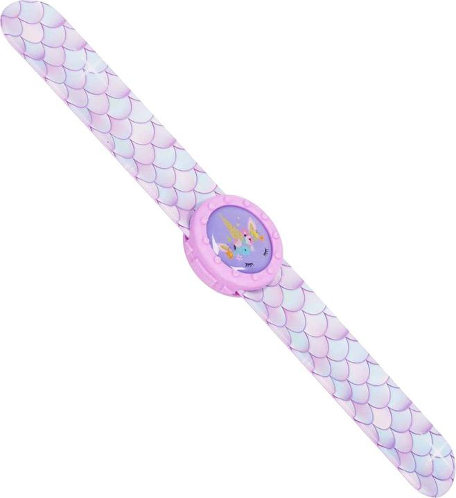 Starpak Bracelet à déclic Règle avec gomme fille (26 cm, Matières plastiques)
