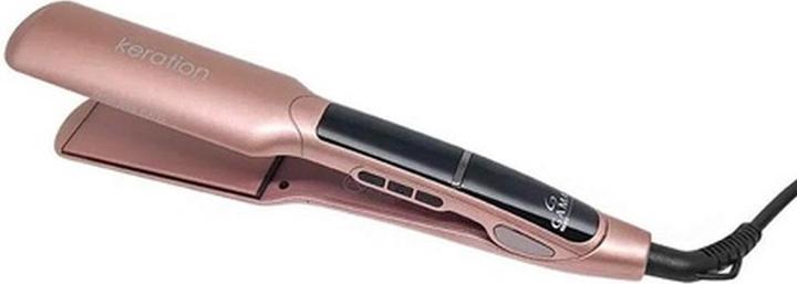 Immagine prodotto GAMA GA.MA X-Wide Keration, Ferro da stiro, Caldo, 150 °C, 210 °C, Rosa, 185 m (Piastra per capelli)