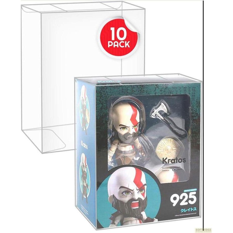 Evoretro Astuccio in PET da 10 pezzi per le action figure Nendoroid, Altri accessori gaming, Trasparente